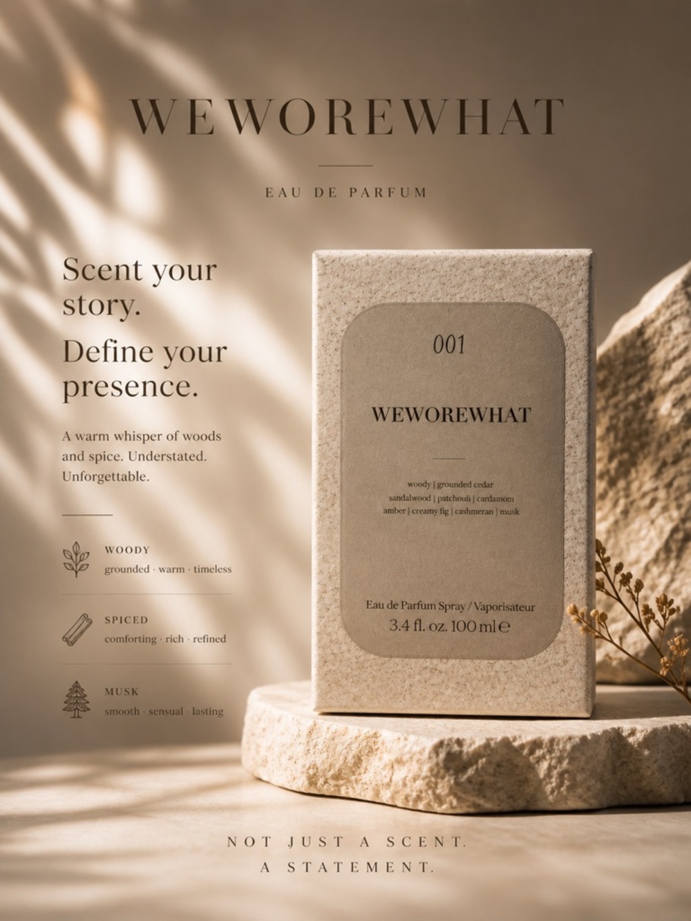 WeWoreWhat 001 Beige Cream Fragrance